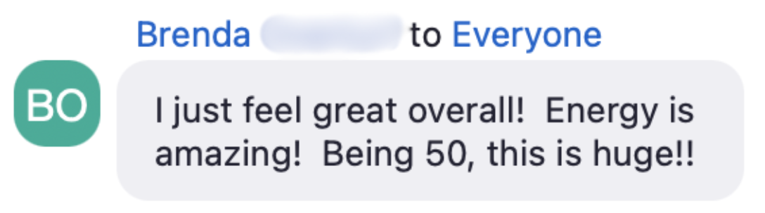 Organic review screenshot