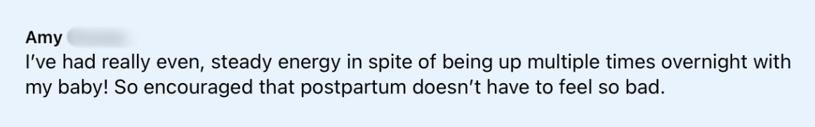 Organic review screenshot